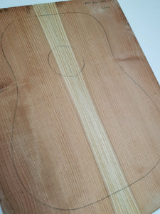 ADTRW003 Guitar Dreadnaught Top Long Rotation Plantation Californian Redwood