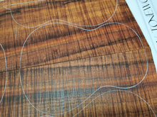 Load image into Gallery viewer, UTC4A26501 Ukulele Tenor Top Back and Side "Double Set" AAAA Otway Blackwood
