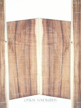 Load image into Gallery viewer, ADC4A14008 Guitar Dreadnaught Back and Side Set Mastergrade AAAA Otway Blackwood
