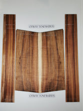 Load image into Gallery viewer, ADC4A14006 Guitar Dreadnaught Back and Side Set AAAA Otway Blackwood
