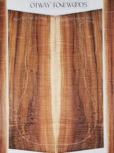 ADC4A14004 Guitar Dreadnaught Back and Side Set AAAA Otway Blackwood