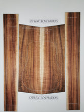 Load image into Gallery viewer, ADC4A17001 Guitar Dreadnaught Back and Side Set AAAA Otway Blackwood

