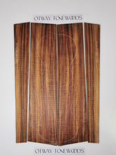 Load image into Gallery viewer, UTC2A17004 Ukulele Tenor Top Back and Side Set AA Otway Blackwood

