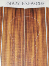 Load image into Gallery viewer, UTC2A17004 Ukulele Tenor Top Back and Side Set AA Otway Blackwood
