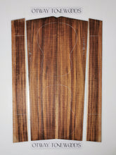 Load image into Gallery viewer, UTC2A17002 Ukulele Tenor Top Back and Side Set AA Otway Blackwood
