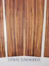Load image into Gallery viewer, UTC2A17002 Ukulele Tenor Top Back and Side Set AA Otway Blackwood
