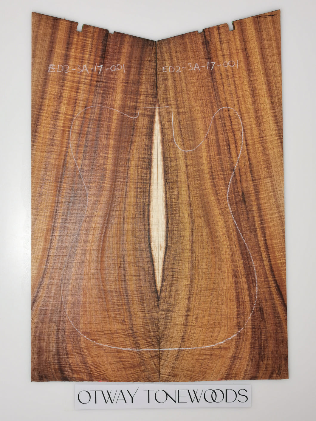 ED23A17001 Electric Guitar Drop Top AAA Otway Blackwood