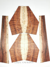 Load image into Gallery viewer, UTC4A70001 Ukulele Tenor Top Back and Side Set AAAA Otway Blackwood
