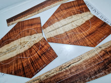 Load image into Gallery viewer, Otway Tonewoods Mastergrade AAAA Blackwood Ukulele Set Luthier Timber
