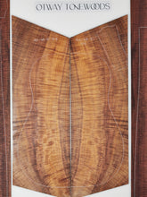 Load image into Gallery viewer, ADC4A30014 Guitar Dreadnaught Back and Side Set Mastergrade AAAA Otway Blackwood
