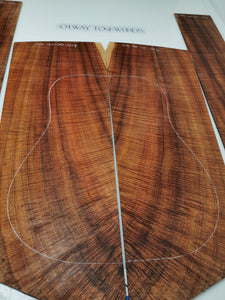 Otway Tonewoods Guitar Timber Blackwood Luthier Tonewood Mastergrade AAA