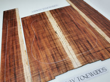 Load image into Gallery viewer, ADC4A70006 Guitar Dreadnaught Back and Side Set Mastergrade AAAA Otway Blackwood
