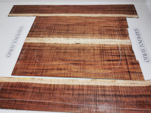 ADC4A70006 Guitar Dreadnaught Back and Side Set Mastergrade AAAA Otway Blackwood