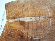 Load image into Gallery viewer, EC23AM04002 Electric Guitar Cap AAA Otway Blackwood
